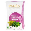 Pages Infusion Digestion Verveine Menthe Bio 20 sachets (lot de 3)