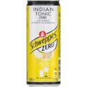 Schweppes Indian Tonic Zero 33cl (lot de 4 packs de 6 soit 24 canettes)