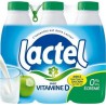 Lait Lactel Vitamine D écrémé 1L (lot de 3 packs de 6 soit 18 bouteilles)
