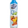 Teisseire Zéro Sucre Sirop Pêche 60cl (lot de 6 bouteilles)