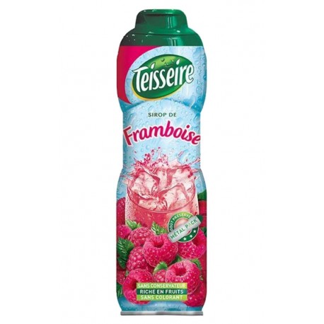 Teisseire Sirop Framboise 60cl (lot de 5 bouteilles)