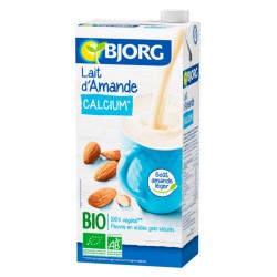 Bjorg Lait d’Amande calcium Bio 1L (lot de 5 briques)