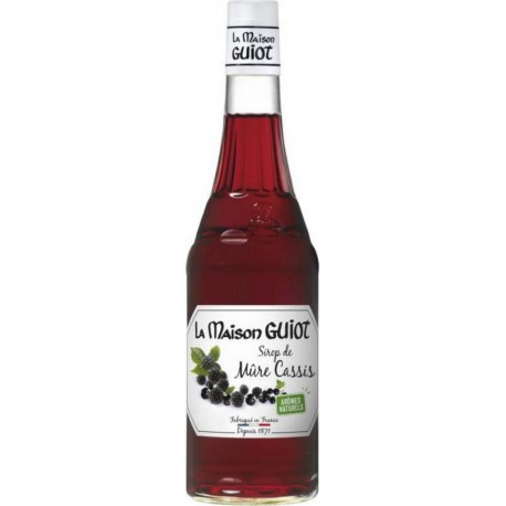 La Maison Guiot Sirop Mûre Cassis 70cl