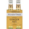 Fever-Tree Fever Tree Boisson ginger ale premium mixer bouteilles 4x20cl (pack de 4)