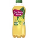 Contrex Green bio eau aromatisée Maté citron/citron vert 75cl (lot de 6 bouteilles)