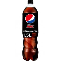 Pepsi Boisson gazeuse au cola sans sucres 1,5L