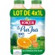 JOKER PUR JUS ORANGE 1L sans pulpe (pack de 4 bouteilles)