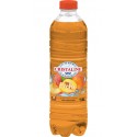 CRISTALINE Eau de source aromatisée au jus de pêche 1,5L