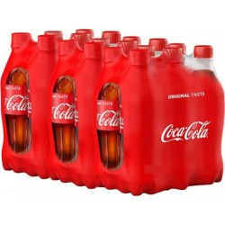 COCA-COLA 12 x 50cl (pack de 2 packs de 6 soit 12 bouteilles)