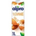 ALPRO Boisson végétale Lait d'Amande grillée 1L (lot de 5 briques)