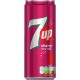 7up Cherry 33cl (lot de 3 packs de 24 soit 72 canettes)