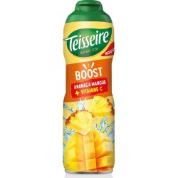 TEISSEIRE Sirop Boost Ananas Mangue 60cL