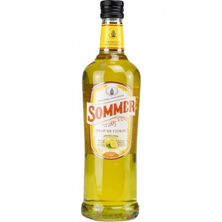SOMMER Sirop Citron Amer 70cL