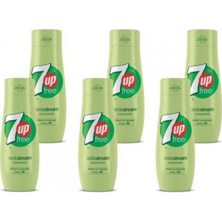 Sodastream 3009986 Lot De 6 Concentrés 7up Free 6x (pack de 6)
