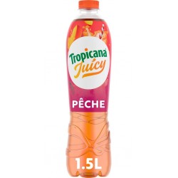 TROPICANA Boisson Juicy Pêche 1,5L