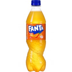 FANTA Soda orange aux arômes naturels 50cL