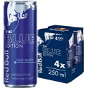 RED BULL Boisson Énergisante The Blue Edition 4x25cL (pack de 4)