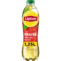 LIPTON Thé Vert Glacé Saveur Fraise Faible En Sucres LIPTON
