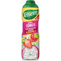 TEISSEIRE Sirop Tonus Fruit du Dragon et Fraise Vitamine B TEISSEIRE
