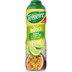 TEISSEIRE Sirop Boost Passion et Citron Vert Vitamine C TEISSEIRE