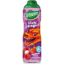 TEISSEIRE Sirop Drago Framboise et Litchi TEISSEIRE