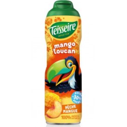 TEISSEIRE Sirop Toucan Pêche et Mangue TEISSEIRE