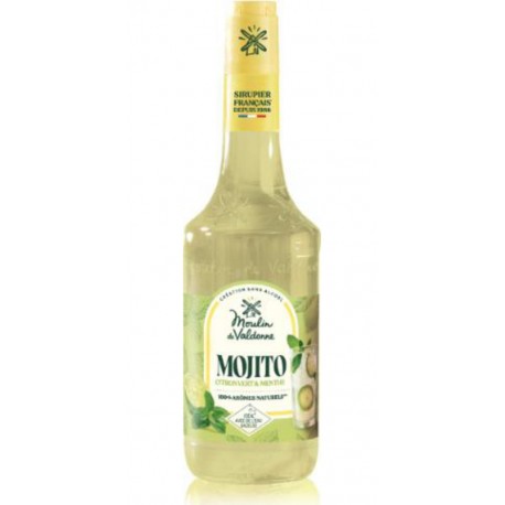 MOULIN DE VALDONNE Sirop Citron Vert Menthe Mojito MOULIN DE VALDONNE