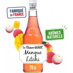 LA MAISON GUIOT Sirop Mangue Litchi LA MAISON GUIOT