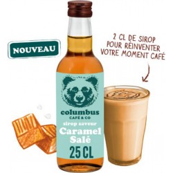 COLUMBUS Sirop Saveur Caramel SaléL