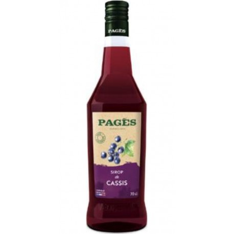 PAGES Sirop de Cassis PAGES