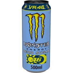MONSTER Boisson Énergisante VR 46 Zero Sucres MONSTER