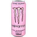 MONSTER Boisson Énergisante Saveur Fraise Sans Sucres MONSTER