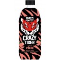 CRAZY TIGER Boisson Énergisante Saveur Pêche CRAZY TIGER