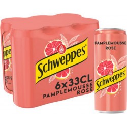 SCHWEPPES Soda Pamplemousse Rose SCHWEPPES