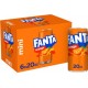 FANTA Soda à l'Orange Réduit en Sucre FANTA