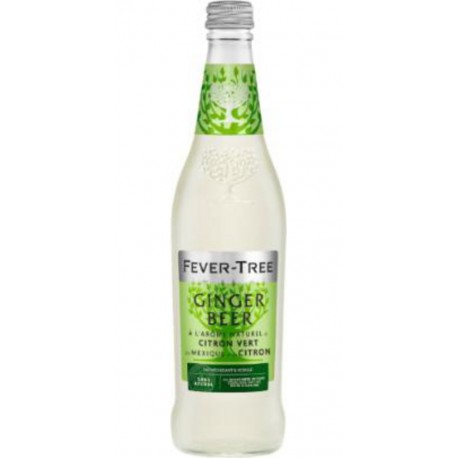 FEVER-TREE Boisson Gingembre Citron Vert du Mexique et Citron Sans Alcool FEVER- TREEL