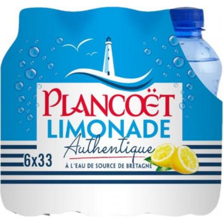 PLANCOET Limonade Authentique à l'eau de Source de Bretagne PLANCOET