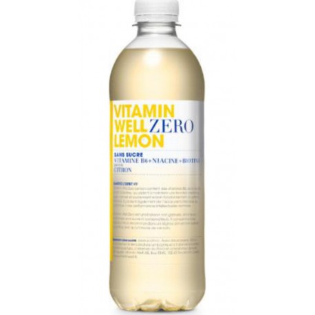 VITAMIN WELL Boisson Vitaminée Boost Saveur Citron Sans Sucres VITAMIN WELL