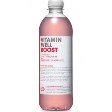 VITAMIN WELL Boisson Vitaminée Boost Myrtille et Framboise VITAMIN WELL