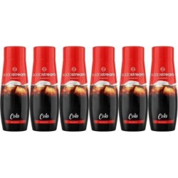 SODASTREAM Lot De 6 Concentrés Cola 440ml