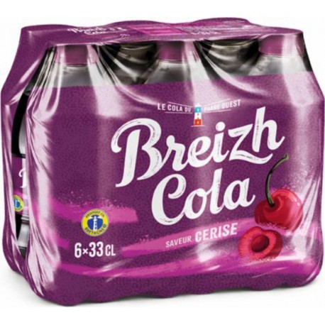 BREIZH COLA Soda au Cola Saveur Cerise BREIZH COLA