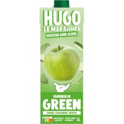 HUGO LE MARAICHER Cocktail Sans Alcool Pomme Concombre Menthe HUGO LE MARAICHER