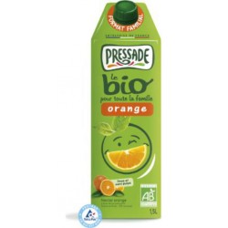 PRESSADE Nectar Orange Doux et Sans Pulpe Bio PRESSADE