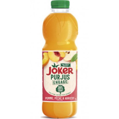 JOKER Jus de Fruits Pomme Pêche et Abricot JOKER