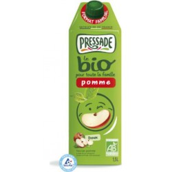 PRESSADE Nectar de Pomme à Base de Jus Concentrés Bio PRESSADE