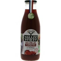 VALLEE VERTE Jus de Tomate 100% Pur de Tomate de Marmande Bio VALLEE VERTE