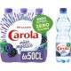 CAROLA Eau Pétillante Aromatisée Mûre Myrtille Zéro Sucre CAROLA