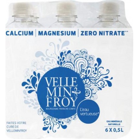 VELLEMINFROY Eau Minérale Naturelle Plate VELLEMINFROY