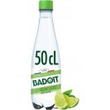 BADOIT Eau Gazeuse Aromatisée Citron Vert Sans Sucres BADOIT
