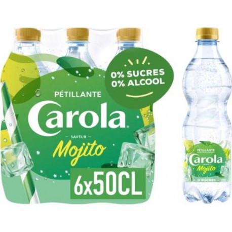 CAROLA Eau Pétillante Aromatisée Mojito CAROLA